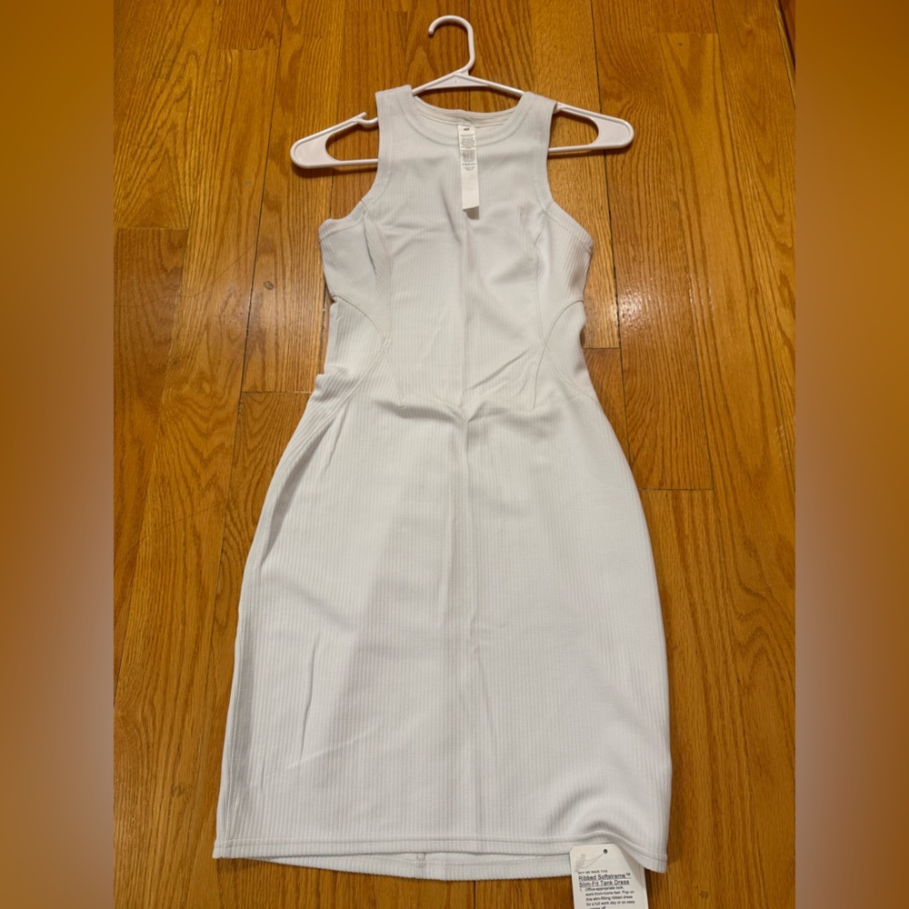 Lululemon Ribbed Softstreme Slim-fit Tank Dress Size 2